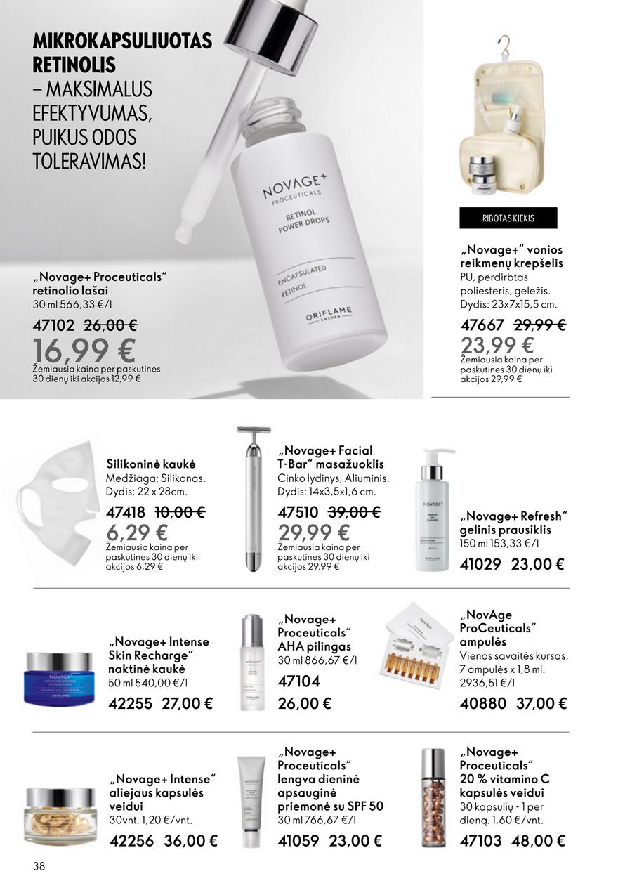 Oriflame katalogas akcijos nuo 
  2025-09-14 iki 
  2025-10-07 | Leidinukas.lt puslapis 38