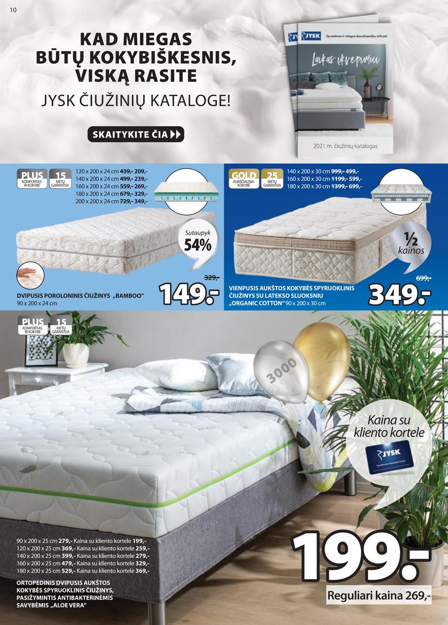Jysk leidinys akcijos nuo 
  2021-06-08 iki 
  2021-06-21 | Leidinukas.lt puslapis 10