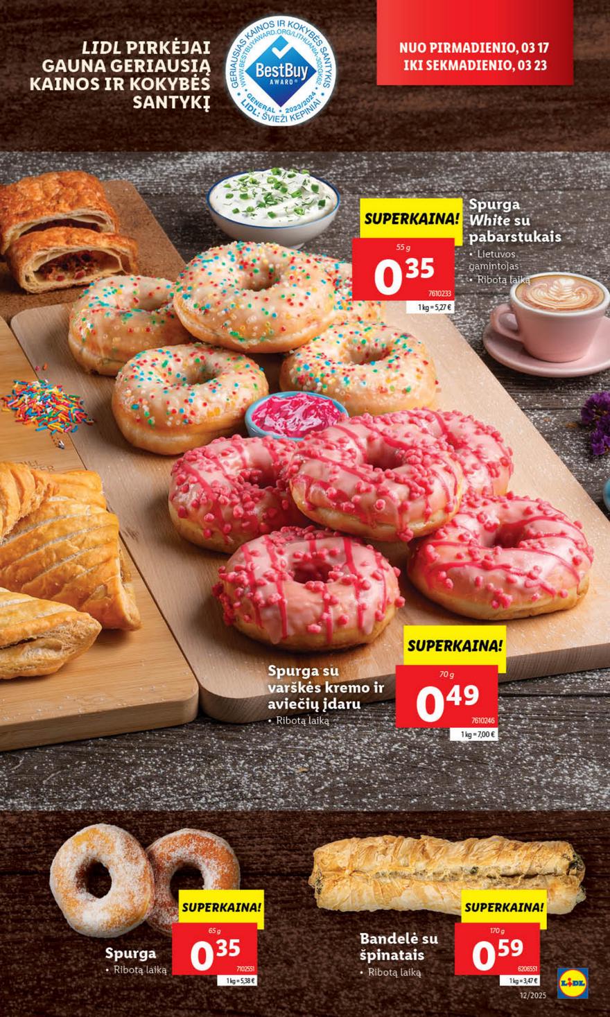 Lidl leidinys akcijos nuo 
  2025-03-17 iki 
  2025-03-23 | Leidinukas.lt puslapis 7