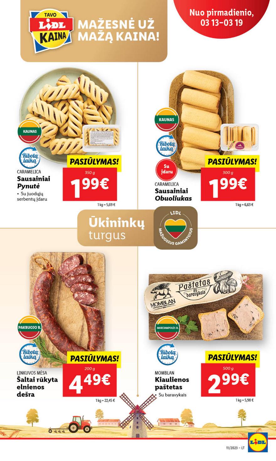 Ldil maisto leidinys akcijos nuo 
  2023-03-13 iki 
  2023-03-19 | Leidinukas.lt puslapis 11