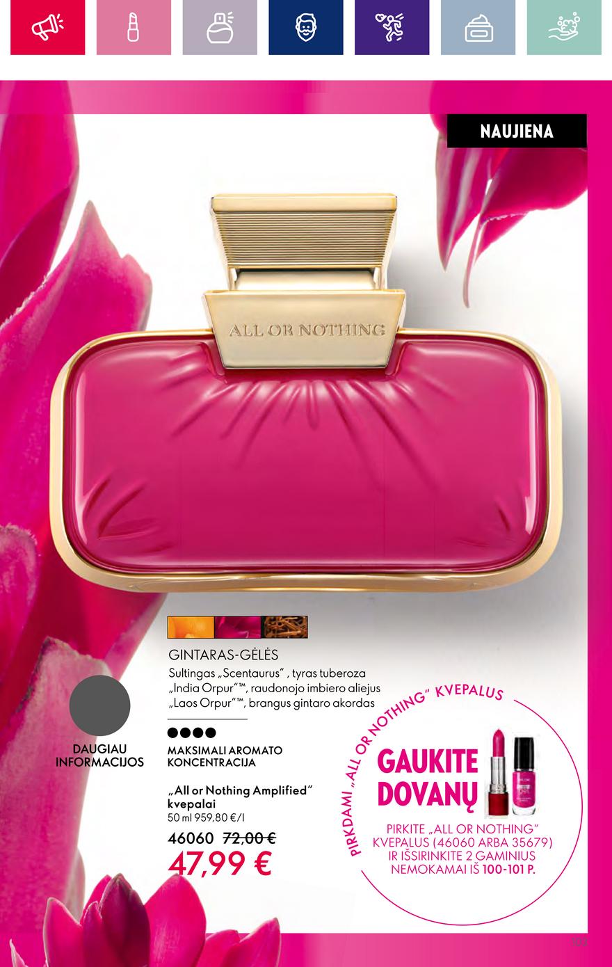 Oriflame katalogas akcijos nuo 
  2023-10-25 iki 
  2023-11-07 | Leidinukas.lt puslapis 103