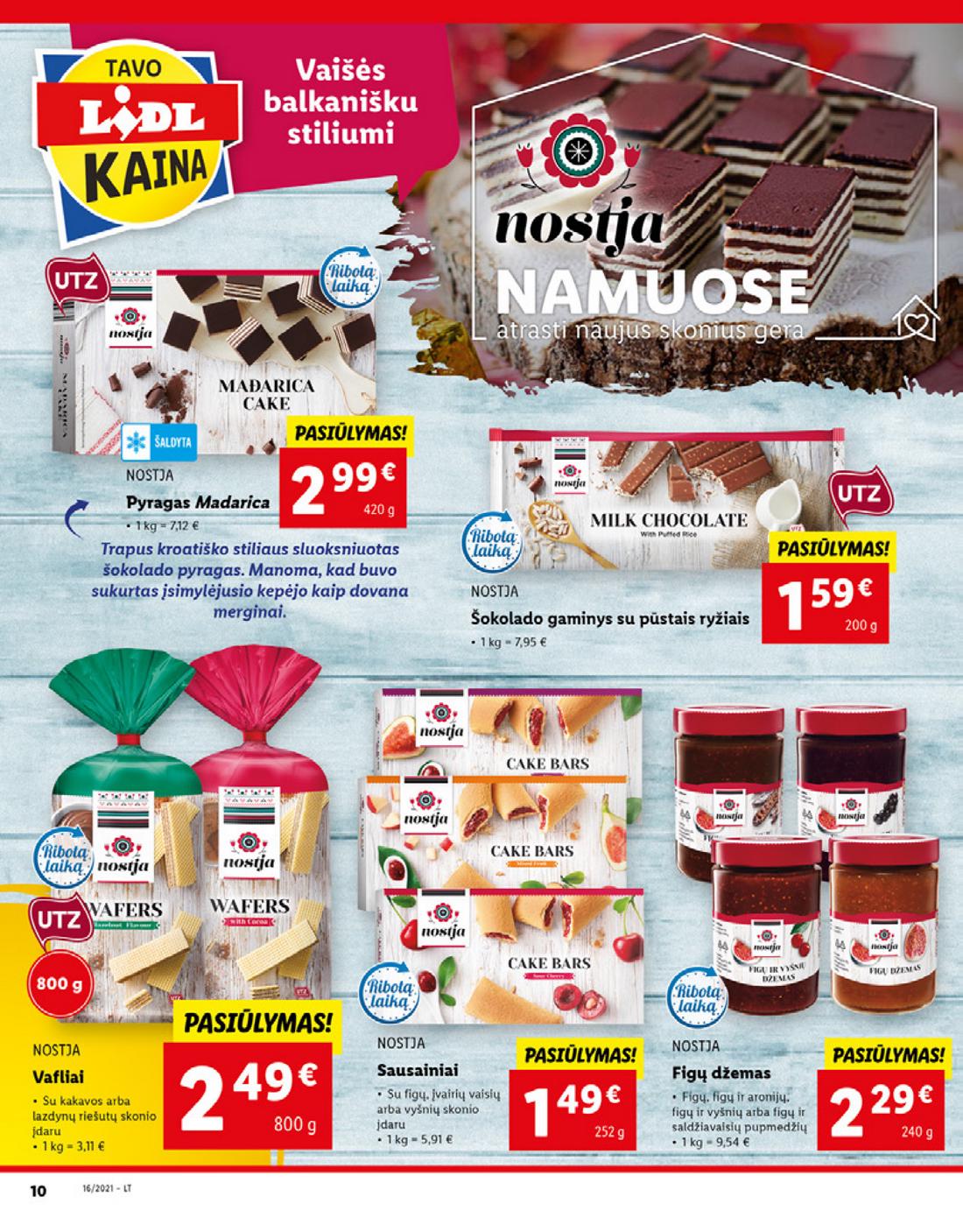 Lidl maisto prekių pasiūlymai akcijos nuo 
  2021-04-19 iki 
  2021-04-25 | Leidinukas.lt puslapis 10