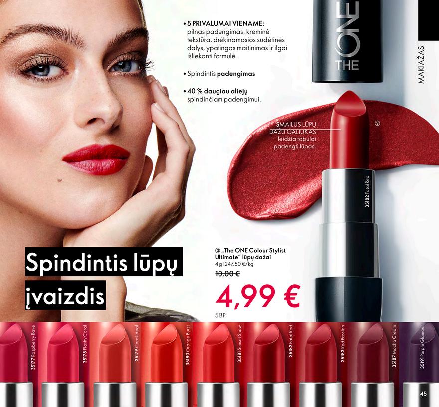 Oriflame katalogas akcijos nuo 
  2022-03-01 iki 
  2022-03-31 | Leidinukas.lt puslapis 45