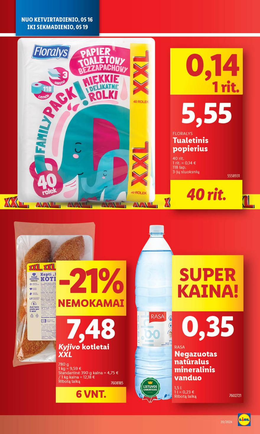 Lidl leidinys akcijos nuo 
  2024-05-13 iki 
  2024-05-19 | Leidinukas.lt puslapis 39