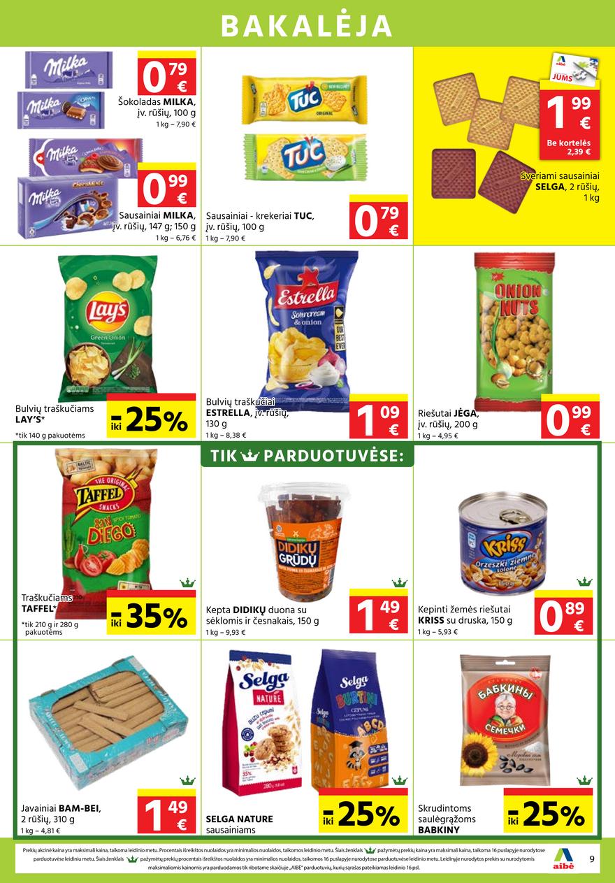 Aibė leidinys akcijos nuo 
  2021-08-05 iki 
  2021-08-17 | Leidinukas.lt puslapis 9