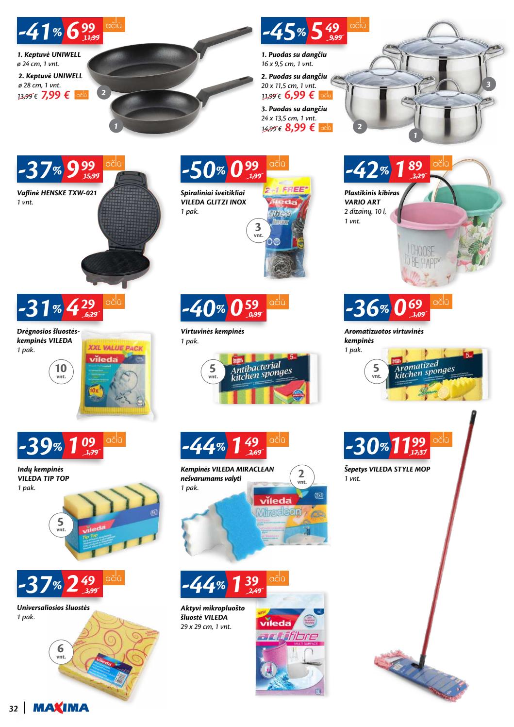 Maxima kaininis leidinys akcijos nuo 
  2020-05-19 iki 
  2020-05-25 | Leidinukas.lt puslapis 32