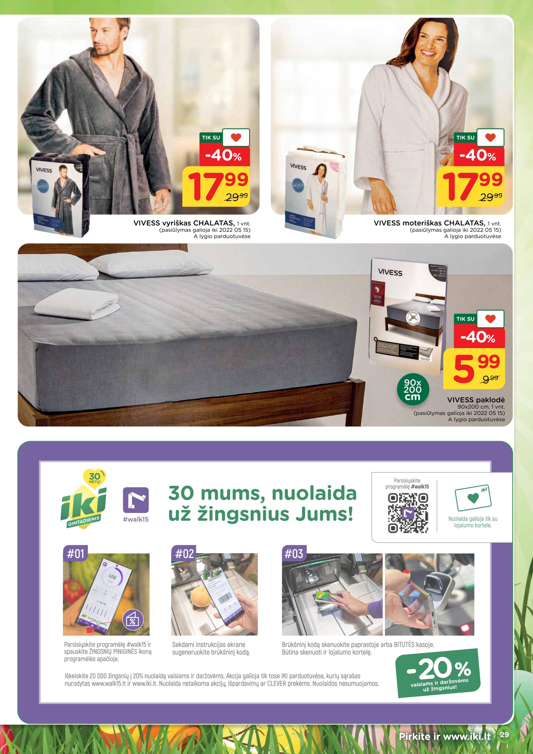 Iki savaitės leidinys akcijos nuo 
  2022-04-11 iki 
  2022-04-16 | Leidinukas.lt puslapis 29