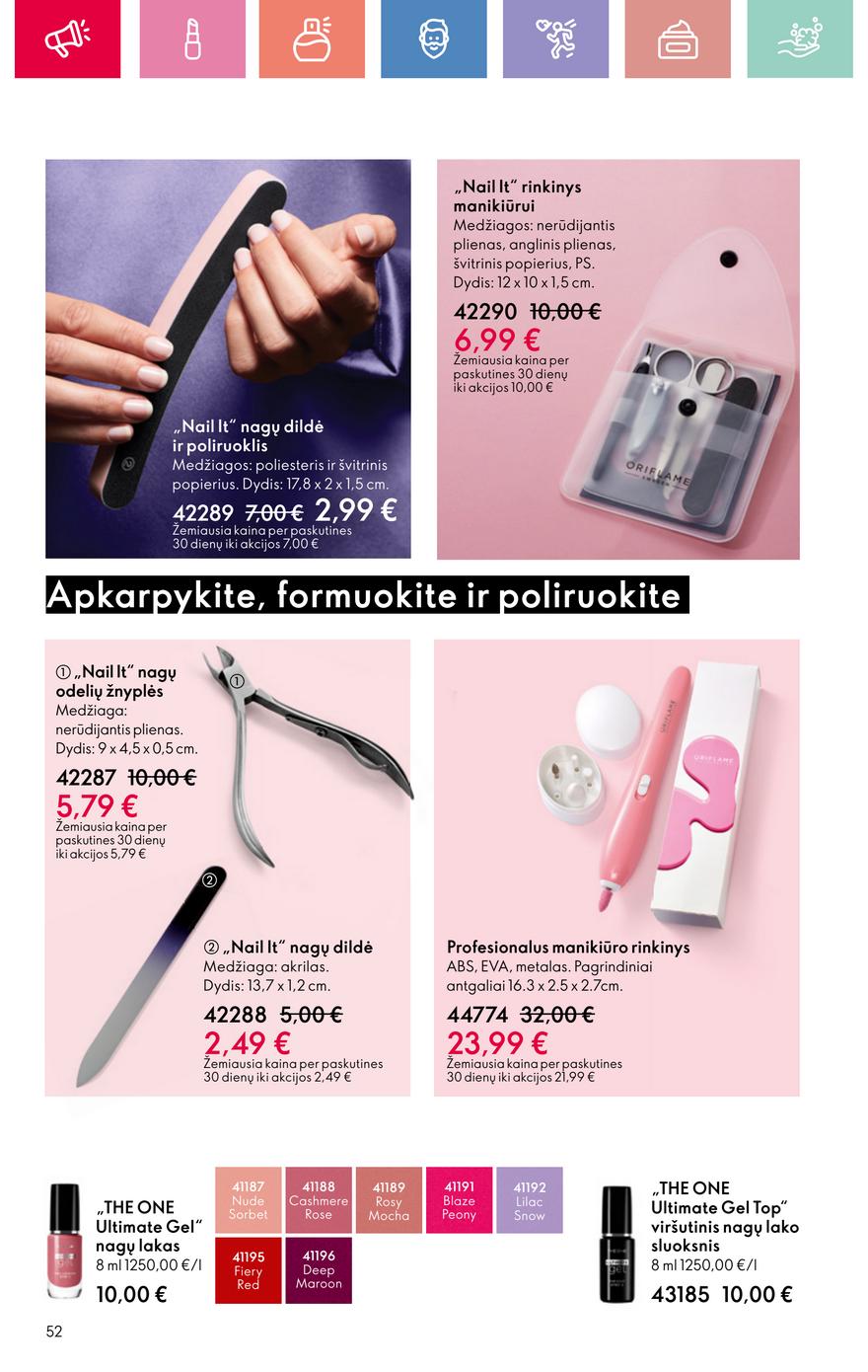 Oriflame katalogas akcijos nuo 
  2025-05-11 iki 
  2025-05-31 | Leidinukas.lt puslapis 52