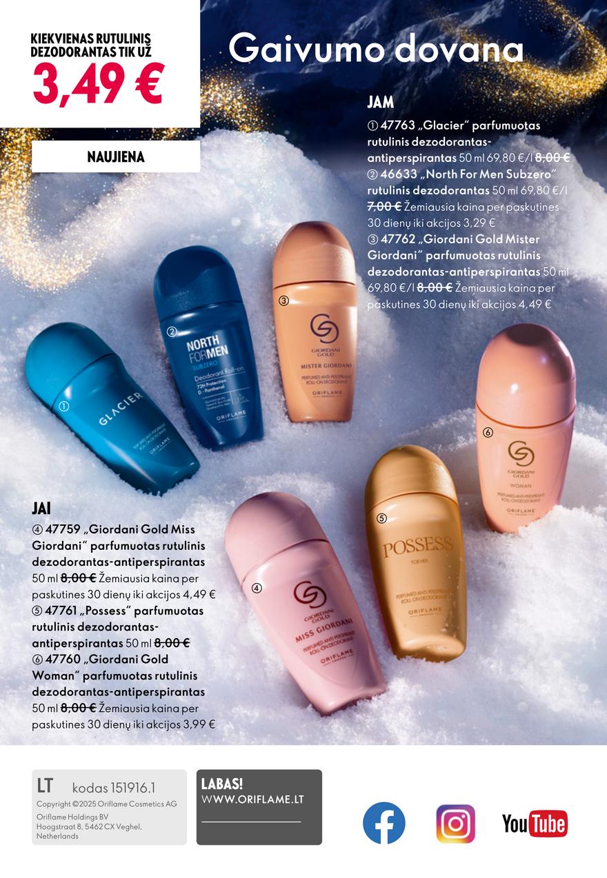 Oriflame katalogas akcijos nuo 
  2025-11-19 iki 
  2025-12-09 | Leidinukas.lt puslapis 180