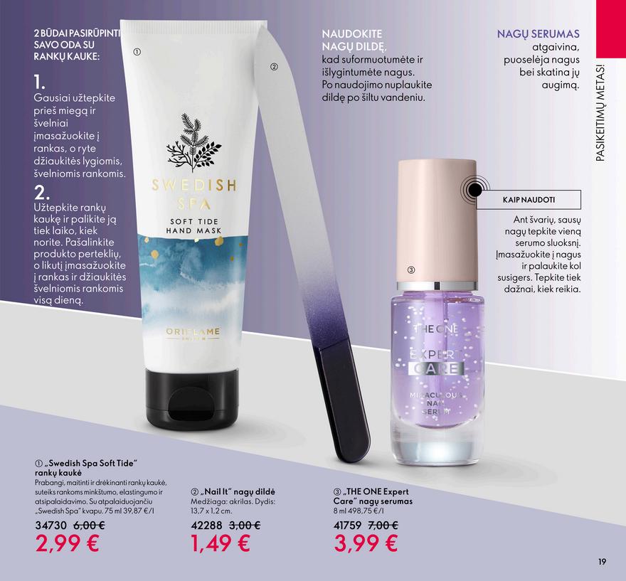 Oriflame katalogas akcijos nuo 
  2022-05-18 iki 
  2022-06-07 | Leidinukas.lt puslapis 19