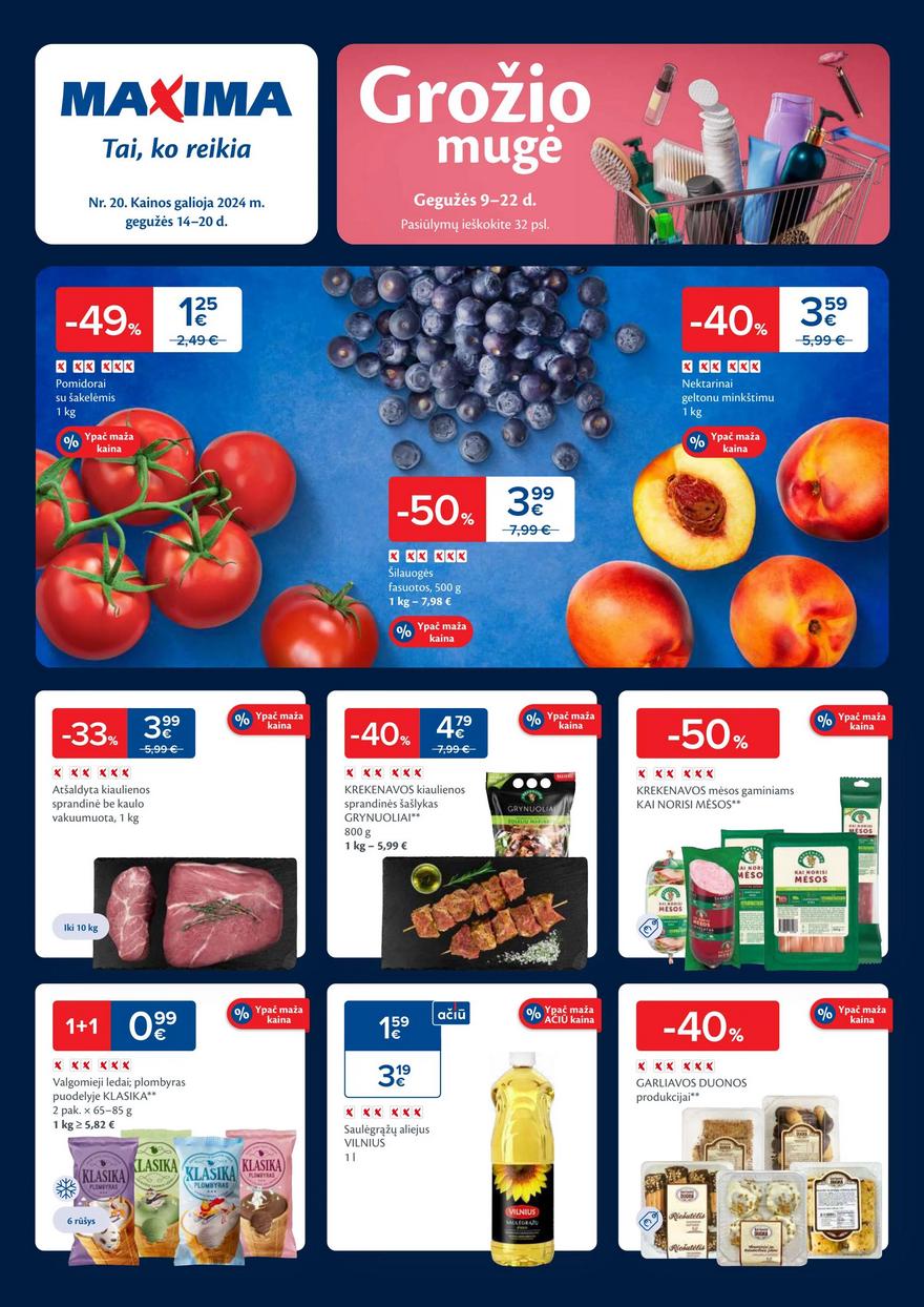 Maxima leidinys akcijos nuo 
  2024-05-14 iki 
  2024-05-20 | Leidinukas.lt puslapis 1