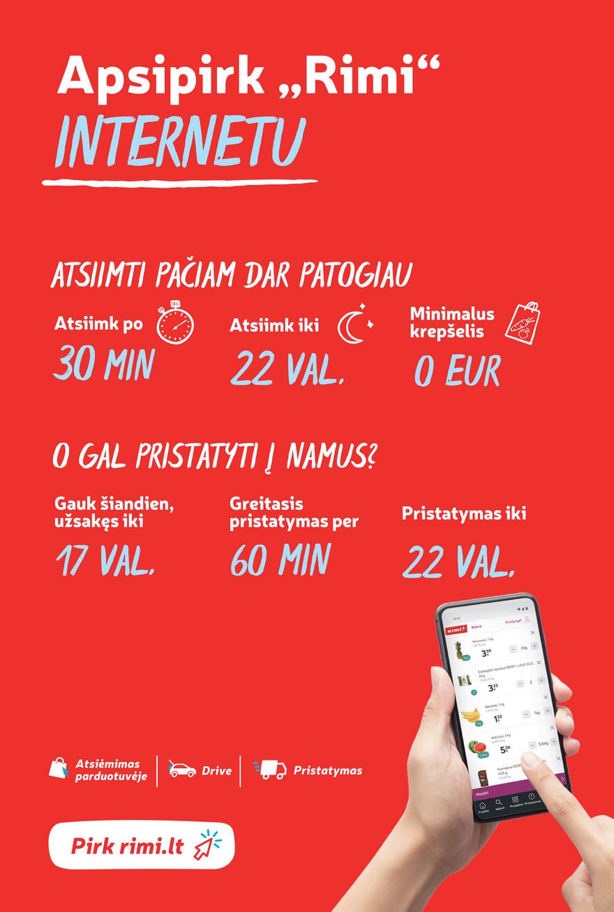 Rimi savaitinis leidinys akcijos nuo 
  2024-01-09 iki 
  2024-01-15 | Leidinukas.lt puslapis 28