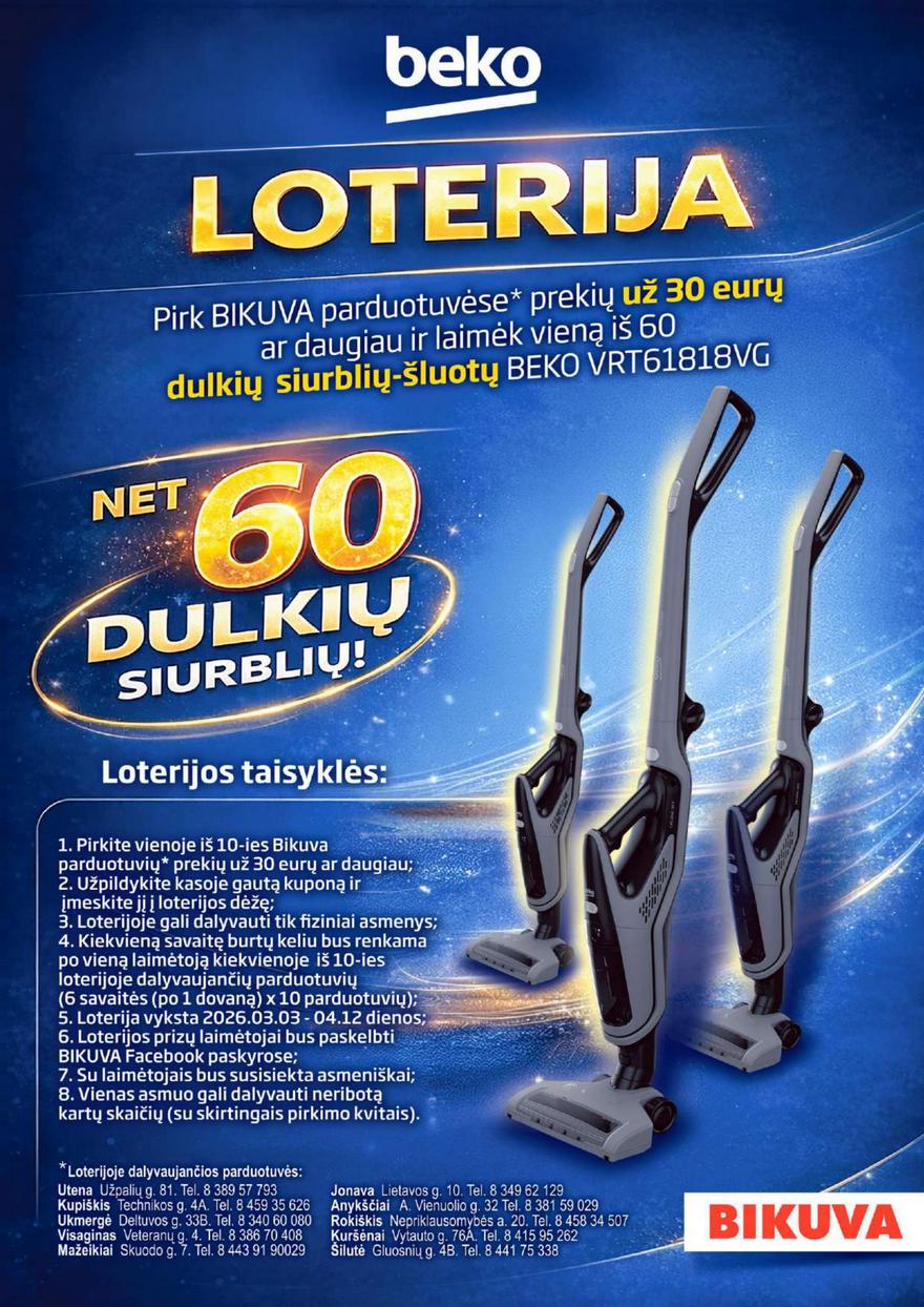 Bikuva nuolaidos akcijos nuo 
  2026-03-03 iki 
  2026-04-05 | Leidinukas.lt puslapis 16