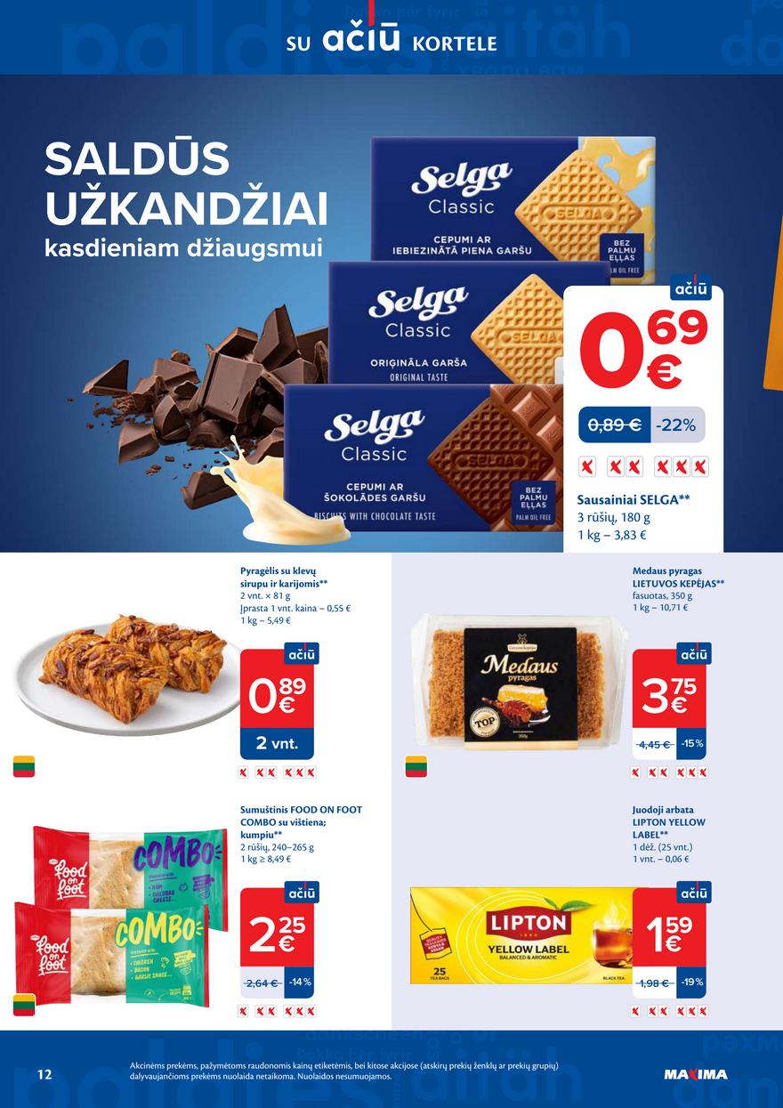Maxima leidinys akcijos nuo 
  2026-03-03 iki 
  2026-03-09 | Leidinukas.lt puslapis 12