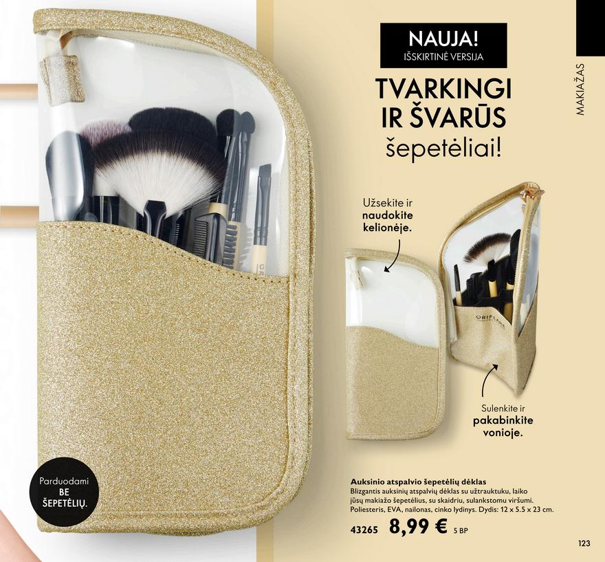 Oriflame katalogas akcijos nuo 
  2021-12-01 iki 
  2021-12-31 | Leidinukas.lt puslapis 123
