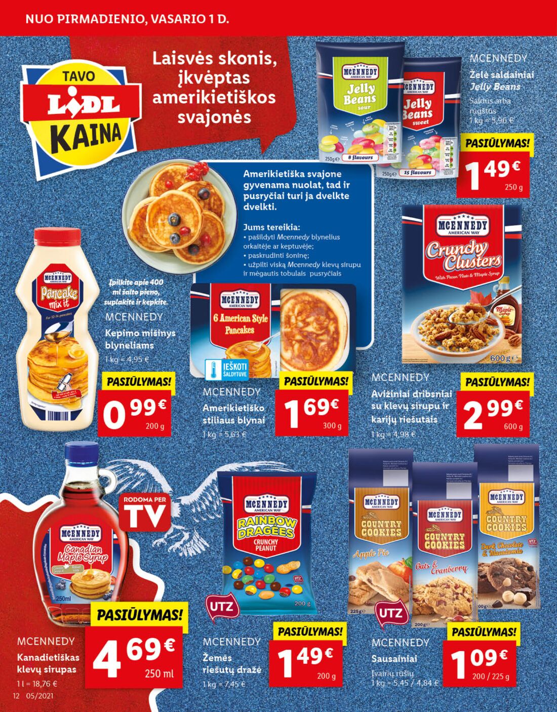 Lidl savaitinis leidinys akcijos nuo 
  2021-02-01 iki 
  2021-02-07 | Leidinukas.lt puslapis 12