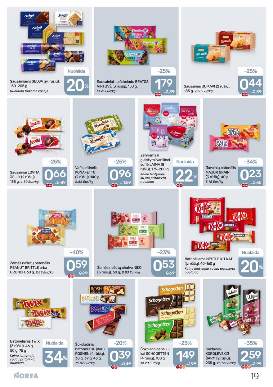 Norfos leidinys akcijos nuo 
  2026-07-09 iki 
  2026-07-22 | Leidinukas.lt puslapis 19