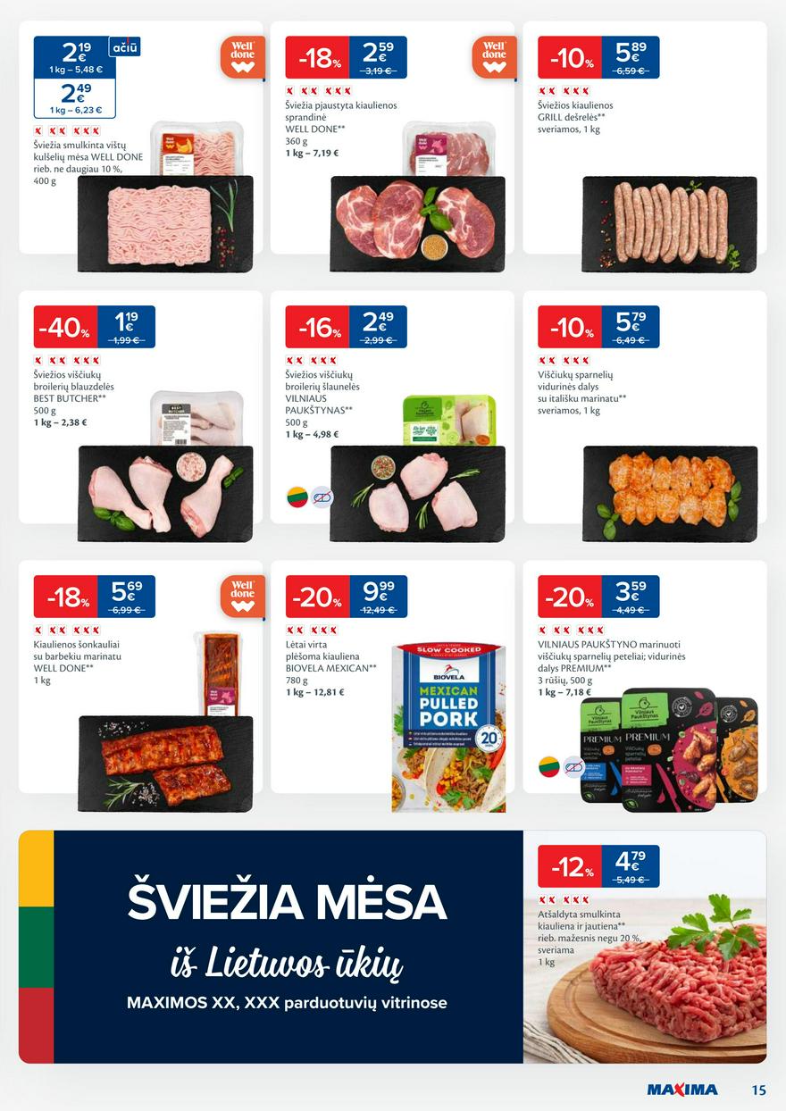 Maxima leidinys akcijos nuo 
  2024-05-07 iki 
  2024-05-13 | Leidinukas.lt puslapis 15