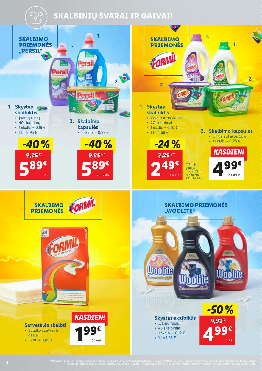 Ldil ne maisto leidinys akcijos nuo 
  2021-08-23 iki 
  2021-08-29 | Leidinukas.lt puslapis 4