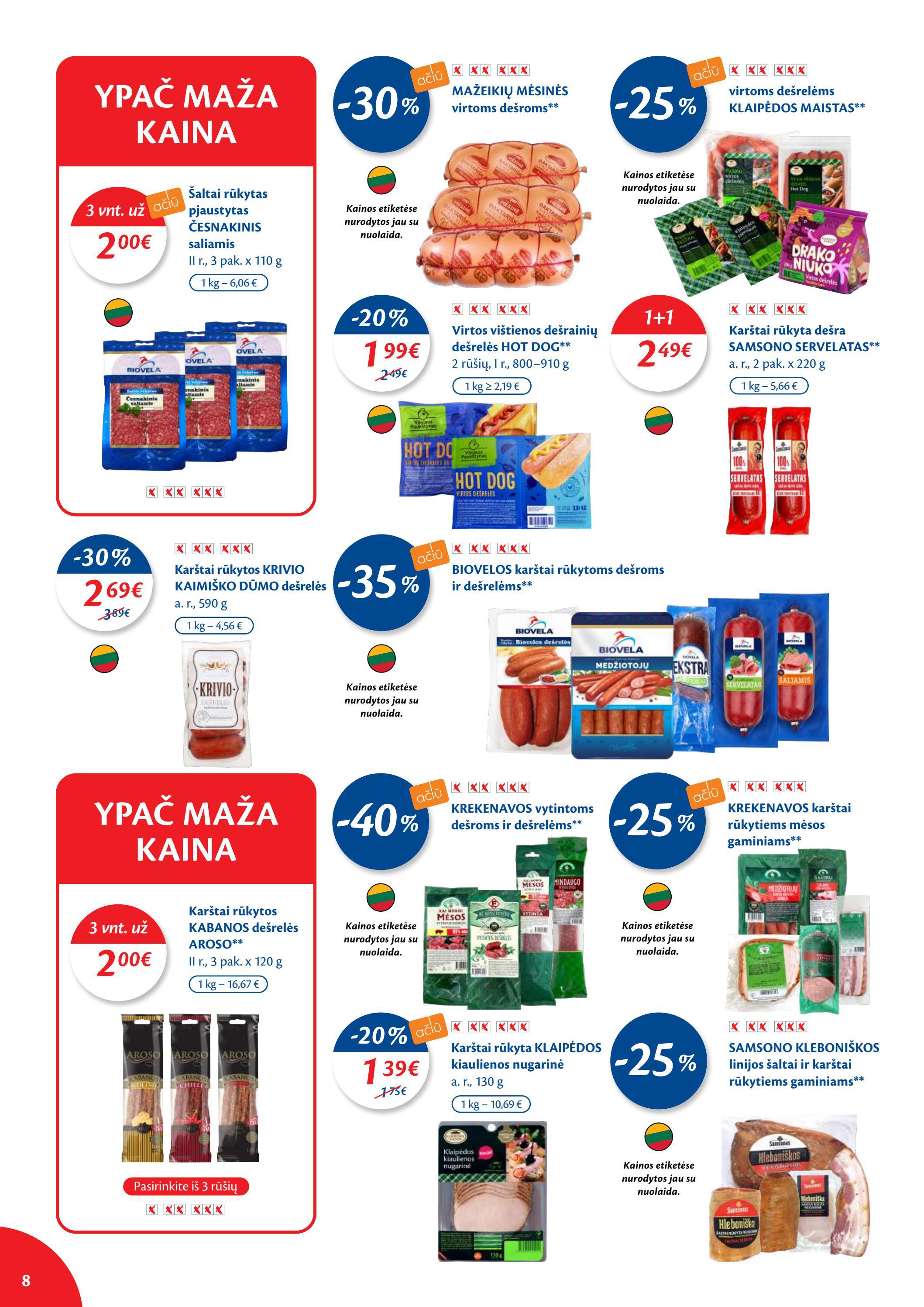 Maxima kaininis leidinys akcijos nuo 
  2022-02-01 iki 
  2022-02-07 | Leidinukas.lt puslapis 8