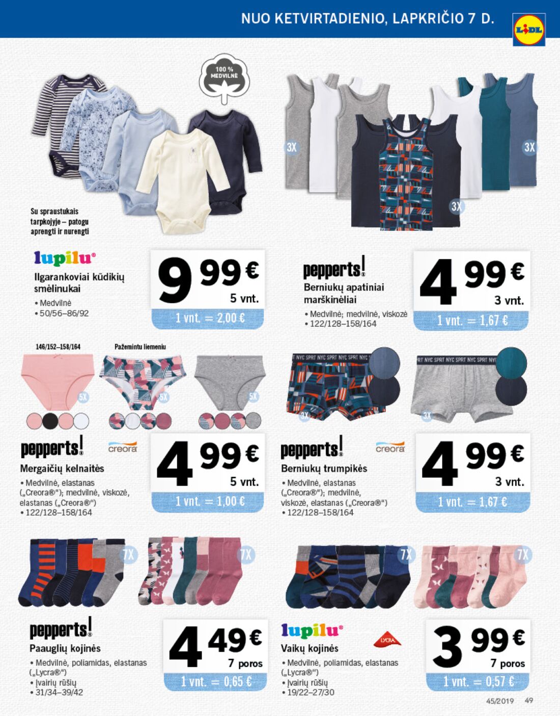 Lidl savaitinis leidinys akcijos nuo 
  2019-11-04 iki 
  2019-11-10 | Leidinukas.lt puslapis 49