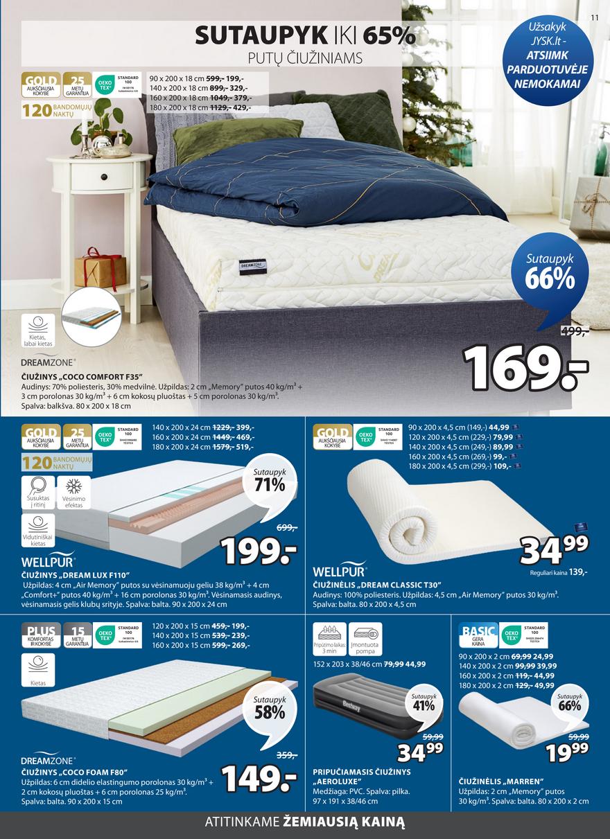 Jysk leidinys akcijos nuo 
  2025-10-14 iki 
  2025-10-27 | Leidinukas.lt puslapis 11