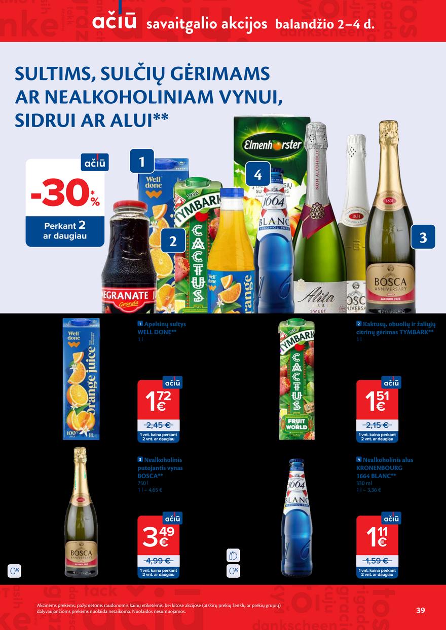 Maxima leidinys akcijos nuo 
  2026-03-31 iki 
  2026-04-06 | Leidinukas.lt puslapis 39