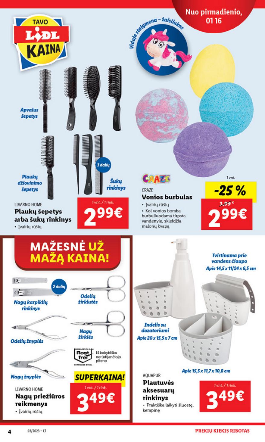 Ldil ne maisto leidinys akcijos nuo 
  2023-01-16 iki 
  2023-01-22 | Leidinukas.lt puslapis 4