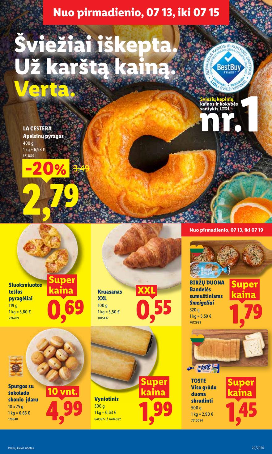 Lidl leidinys akcijos nuo 
  2026-07-13 iki 
  2026-07-19 | Leidinukas.lt puslapis 7