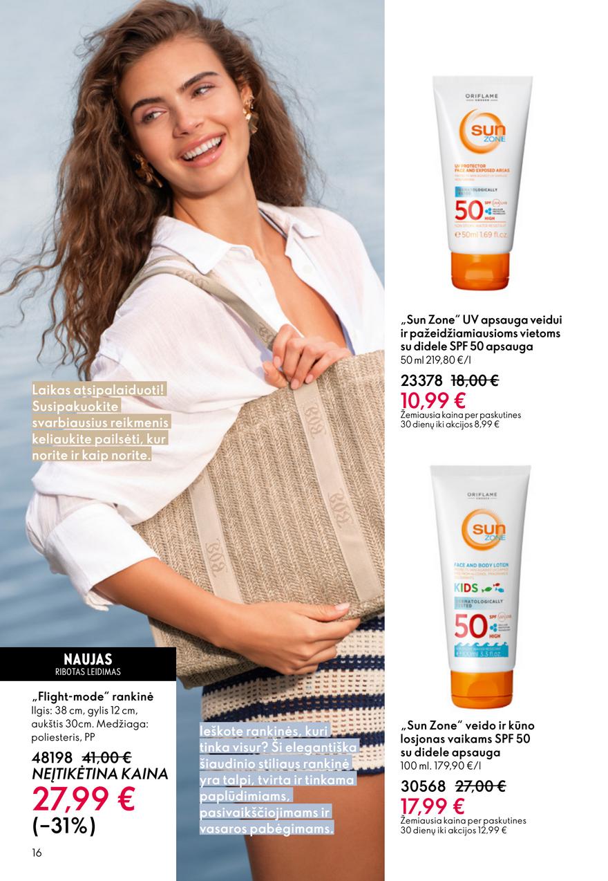 Oriflame katalogas akcijos nuo 
  2026-06-03 iki 
  2026-06-23 | Leidinukas.lt puslapis 16