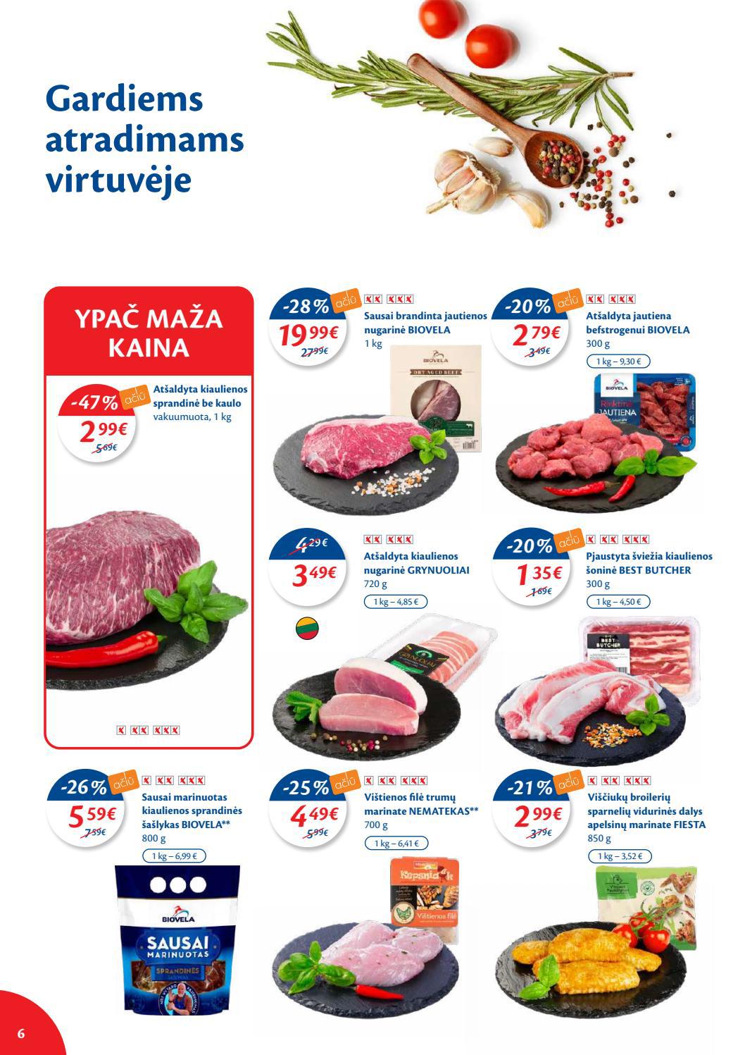 Maxima kaininis leidinys akcijos nuo 
  2021-08-26 iki 
  2021-08-29 | Leidinukas.lt puslapis 6