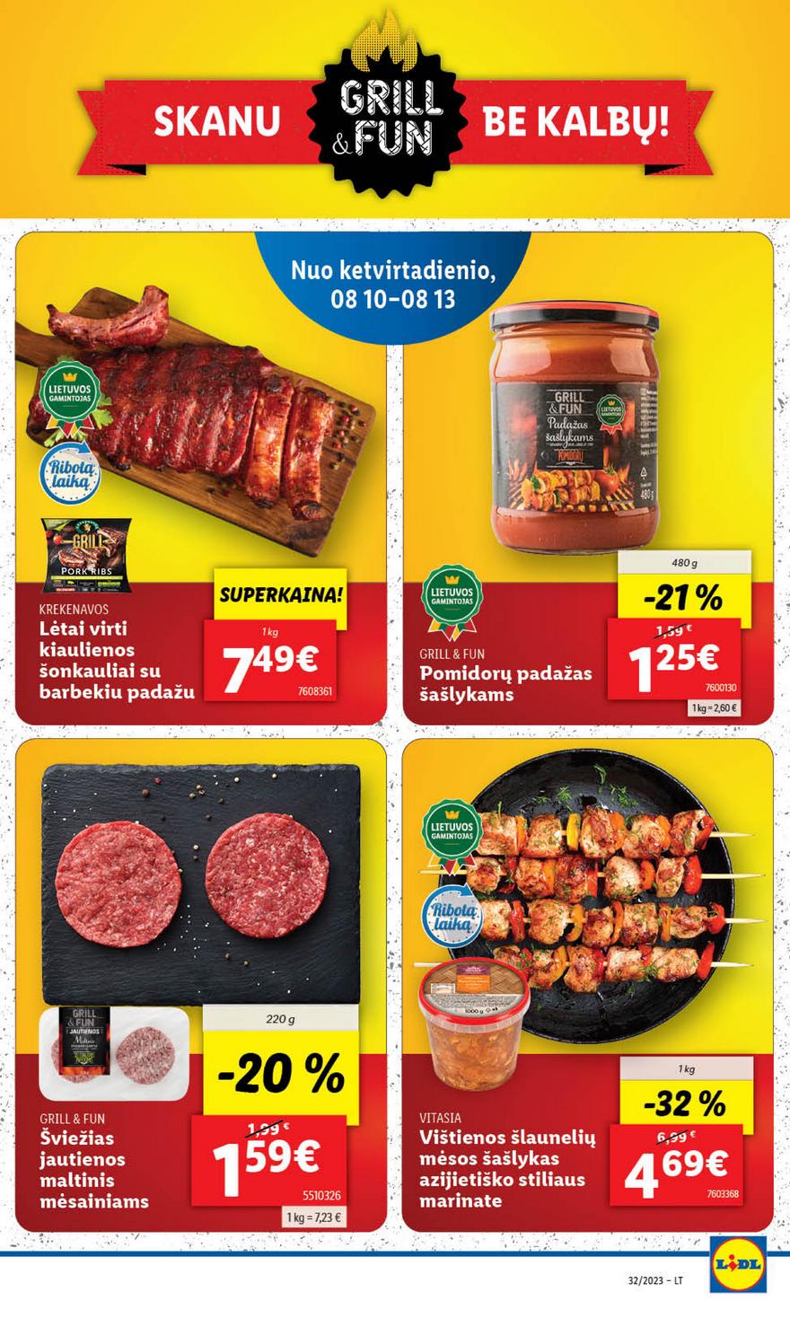 Lidl pasiūlymai akcijos nuo 
  2023-08-07 iki 
  2023-08-13 | Leidinukas.lt puslapis 31
