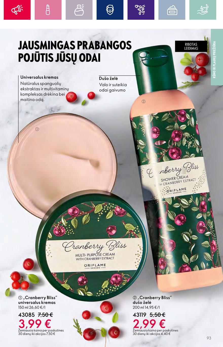 Oriflame katalogas akcijos nuo 
  2023-10-04 iki 
  2023-11-01 | Leidinukas.lt puslapis 93