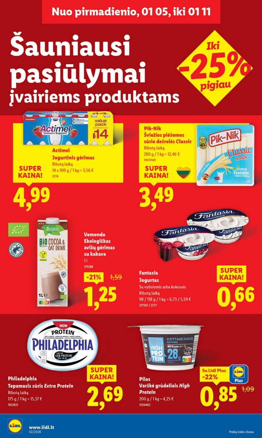 Lidl leidinys akcijos nuo 
  2026-01-05 iki 
  2026-01-11 | Leidinukas.lt puslapis 10