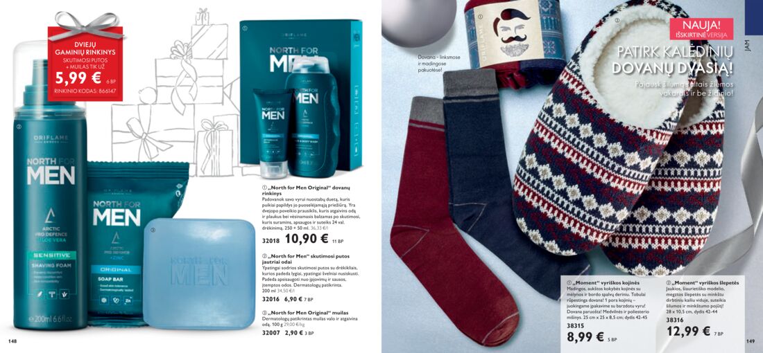 Oriflame katalogas akcijos nuo 
  2019-12-01 iki 
  2019-12-31 | Leidinukas.lt puslapis 75