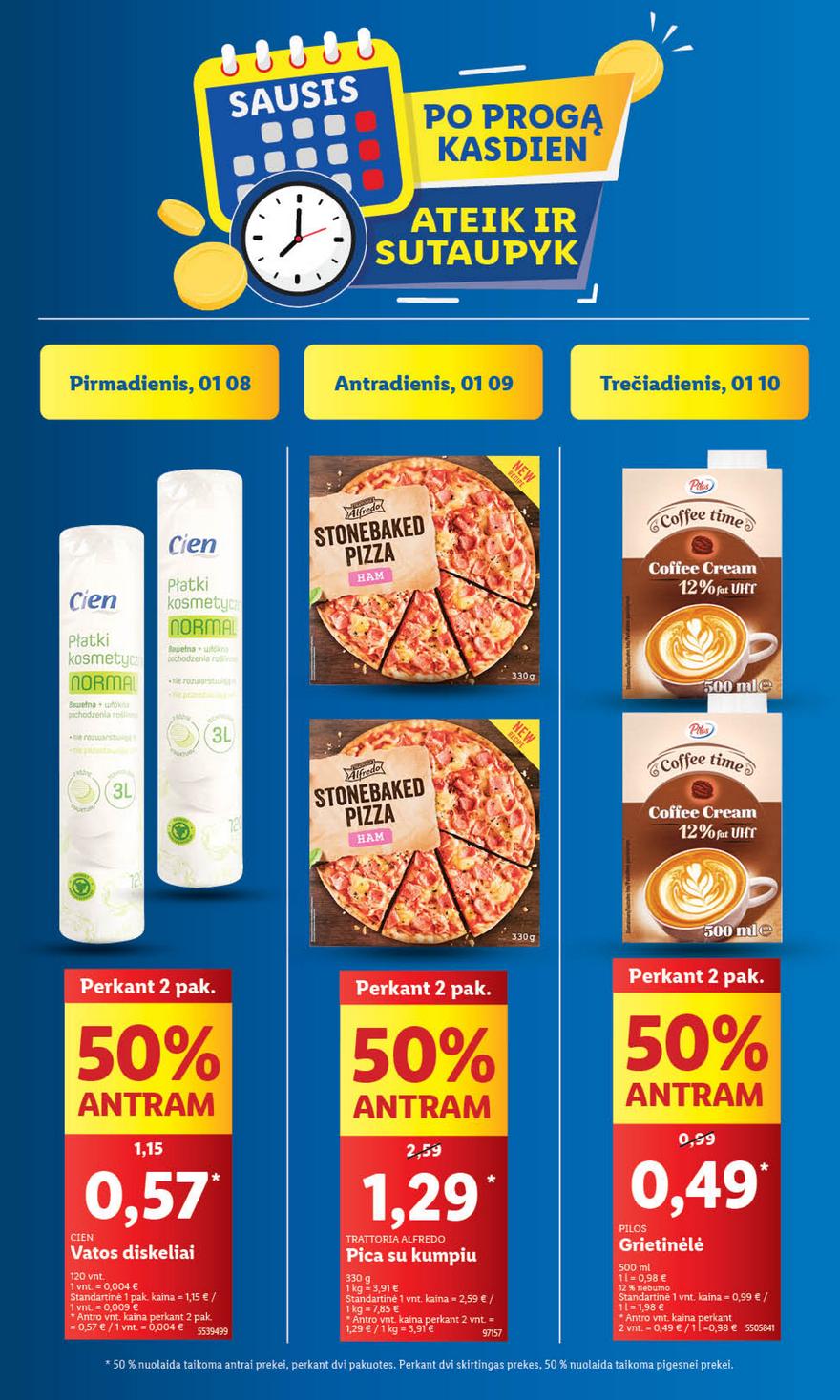 Lidl pasiūlymai akcijos nuo 
  2024-01-08 iki 
  2024-01-14 | Leidinukas.lt puslapis 12