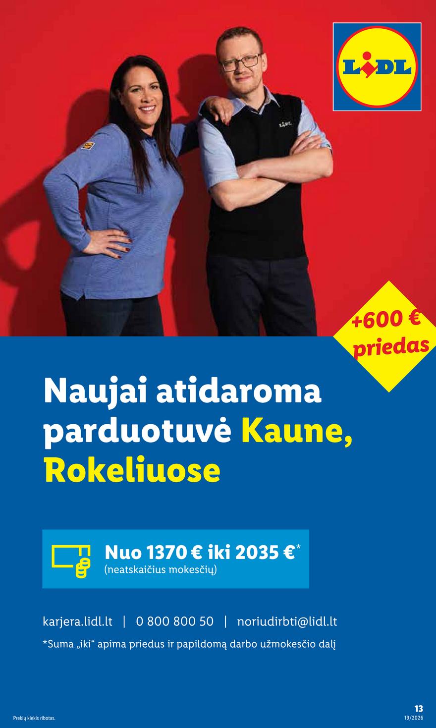 Lidl leidinys akcijos nuo 
  2026-05-04 iki 
  2026-05-10 | Leidinukas.lt puslapis 17
