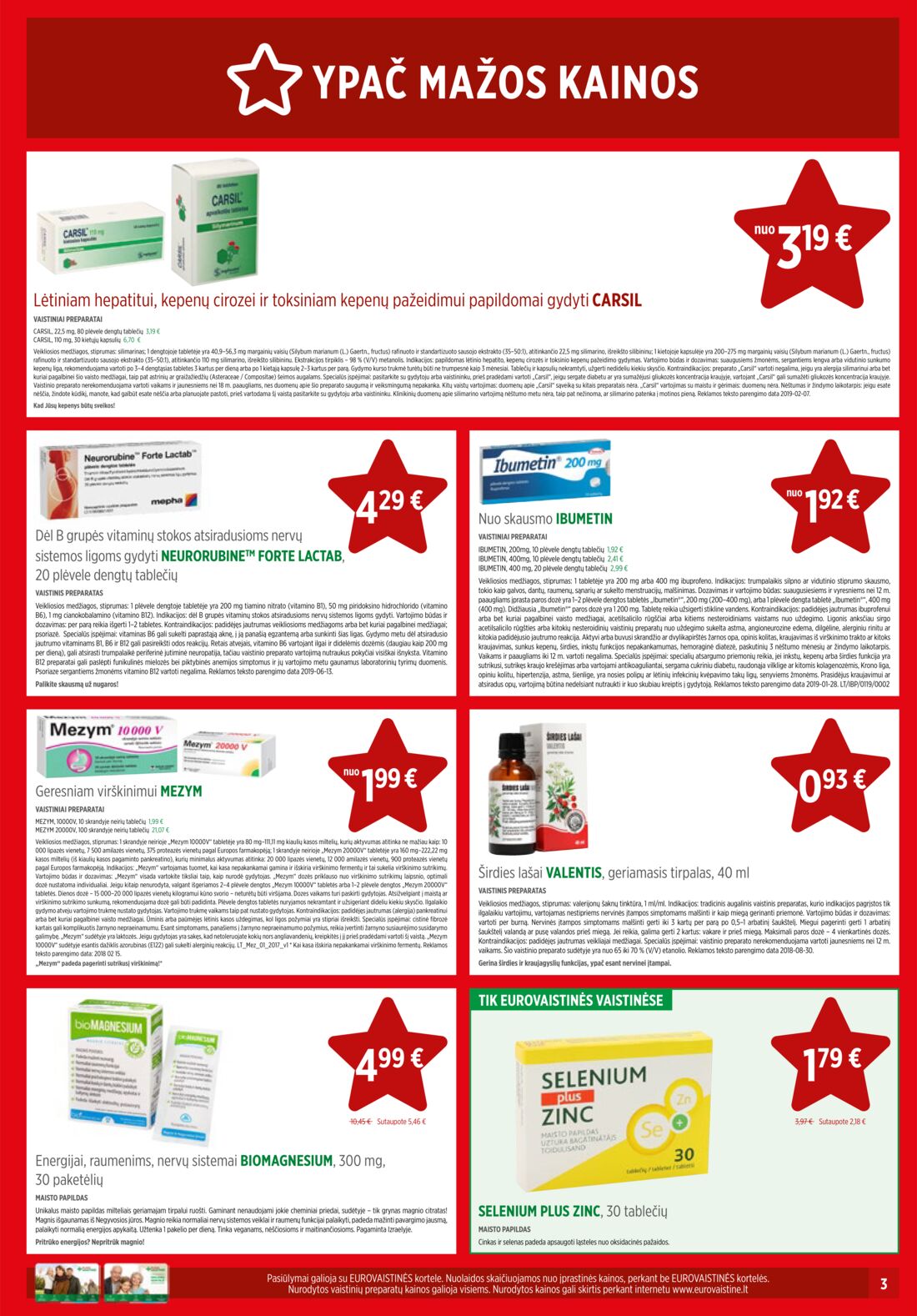 Euro vaistinė leidinys akcijos nuo 
  2019-07-01 iki 
  2019-07-31 | Leidinukas.lt puslapis 3