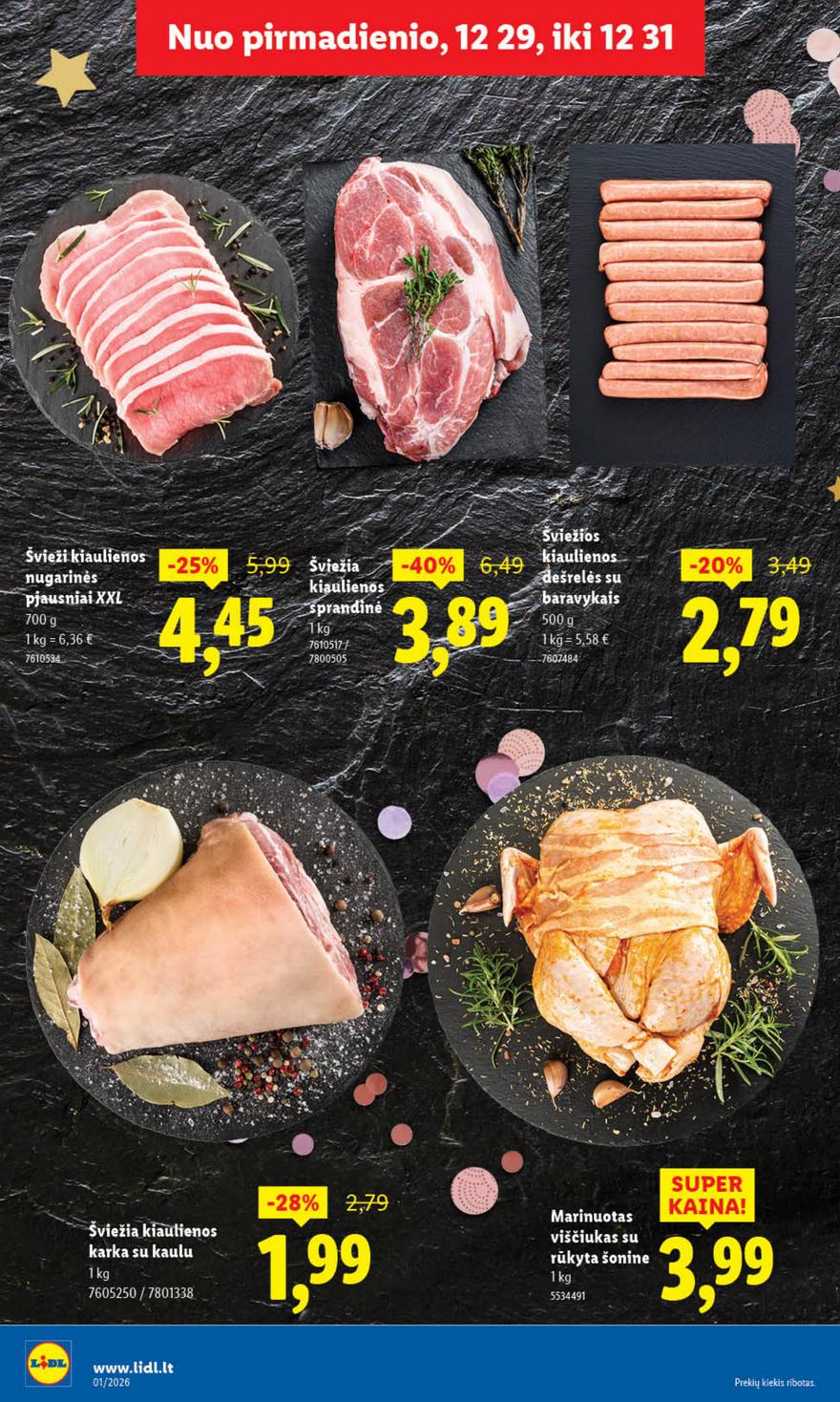 Lidl leidinys akcijos nuo 
  2025-12-29 iki 
  2026-01-04 | Leidinukas.lt puslapis 8