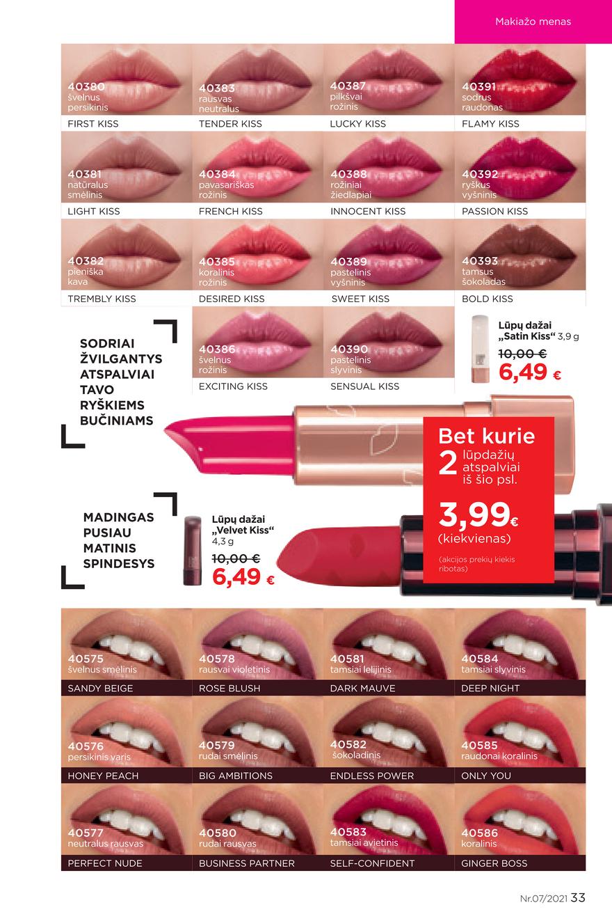 Faberlic katalogas akcijos nuo 
  2021-05-03 iki 
  2021-05-23 | Leidinukas.lt puslapis 33