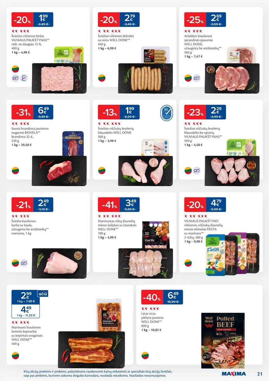 Maxima leidinukas akcijos nuo 
  2025-08-19 iki 
  2025-08-25 | Leidinukas.lt puslapis 21