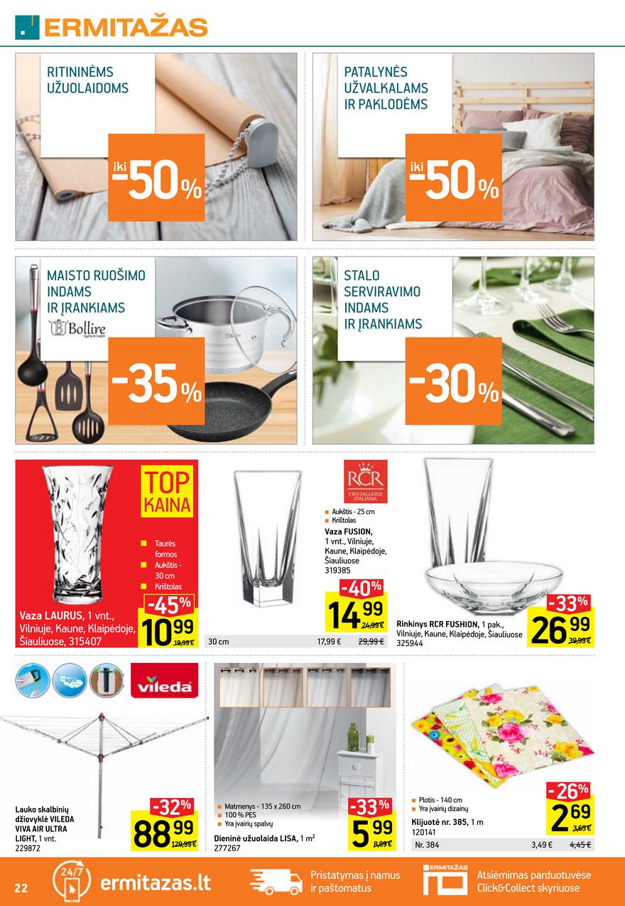 Ermitažas leidinys akcijos nuo 
  2021-04-21 iki 
  2021-05-11 | Leidinukas.lt puslapis 22