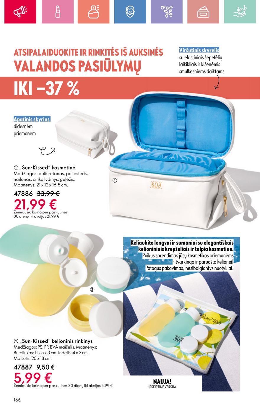 Oriflame katalogas akcijos nuo 
  2025-07-13 iki 
  2025-08-02 | Leidinukas.lt puslapis 156