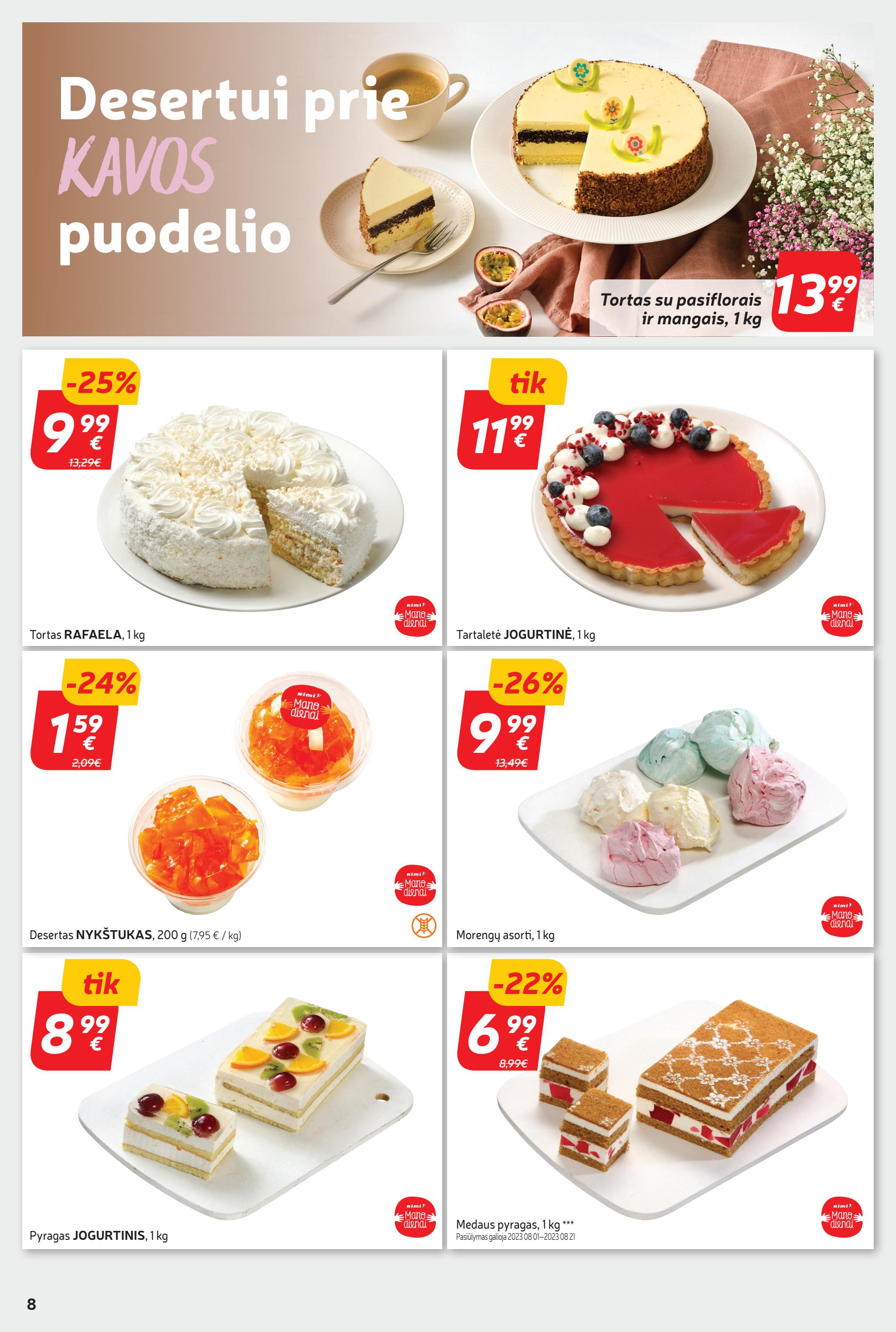Rimi savaitinis leidinys akcijos nuo 
  2023-08-01 iki 
  2023-08-07 | Leidinukas.lt puslapis 8