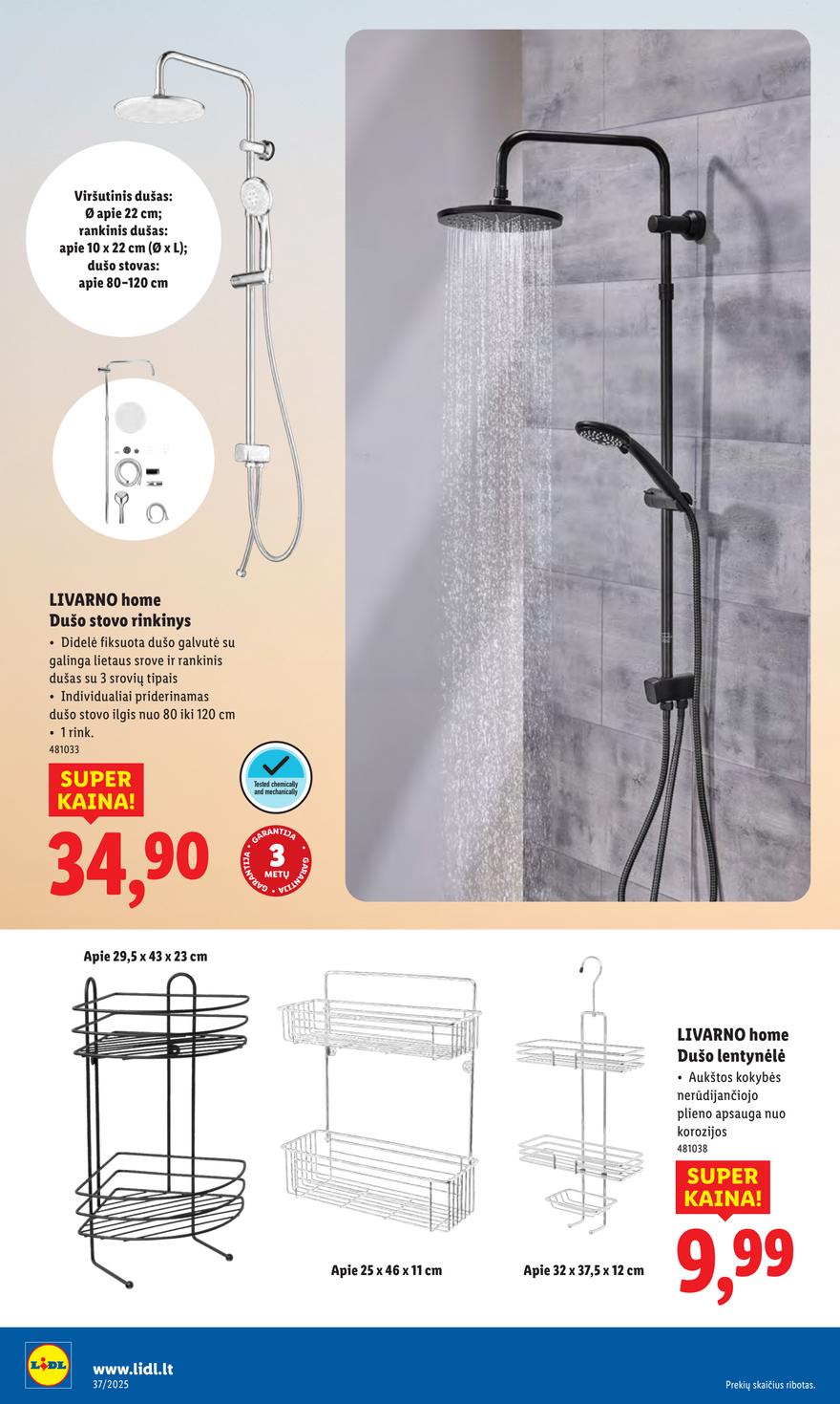 Lidl leidinys akcijos nuo 
  2025-09-08 iki 
  2025-09-14 | Leidinukas.lt puslapis 12