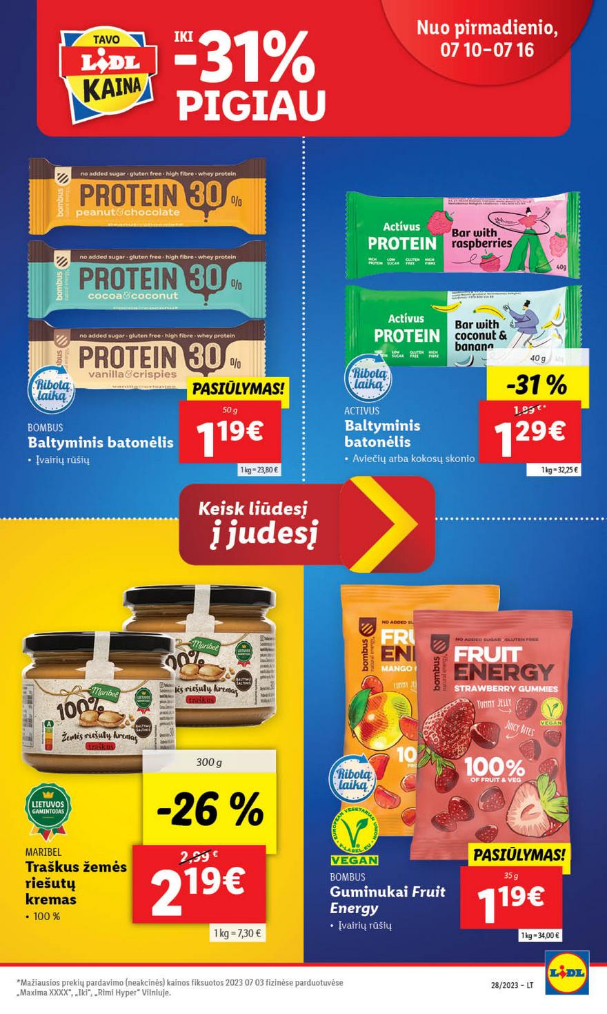 Lidl pasiūlymai akcijos nuo 
  2023-07-10 iki 
  2023-07-16 | Leidinukas.lt puslapis 30