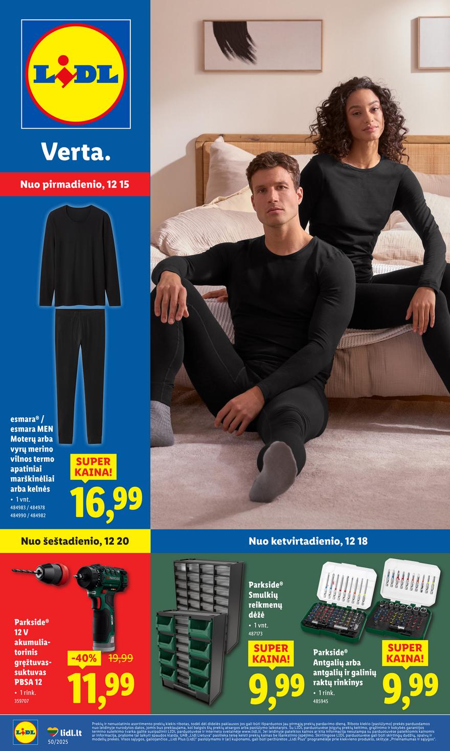 Lidl leidinys akcijos nuo 
  2025-12-15 iki 
  2025-12-21 | Leidinukas.lt puslapis 1