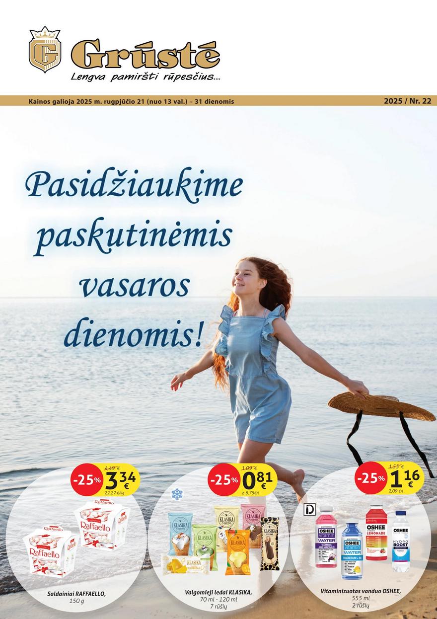 Grūstės leidinys akcijos nuo 
  2025-08-21 iki 
  2025-08-31 | Leidinukas.lt puslapis 1
