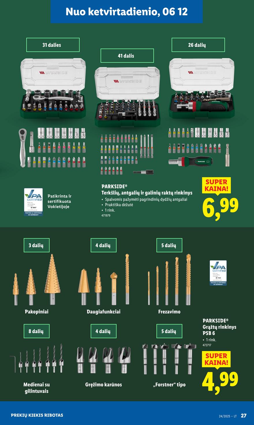 Lidl ne maisto leidinys akcijos nuo 
  2025-06-09 iki 
  2025-06-15 | Leidinukas.lt puslapis 27