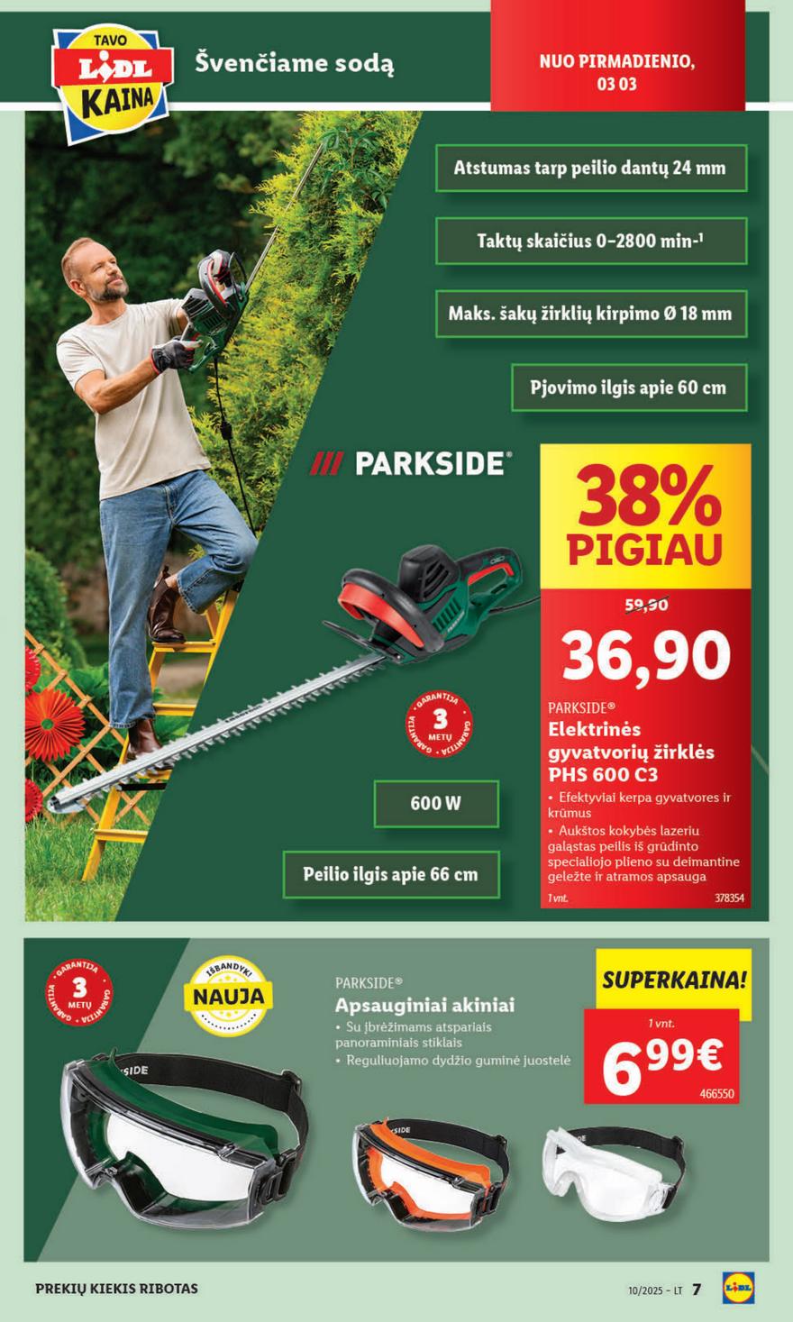 Lidl ne maisto leidinys akcijos nuo 
  2025-03-03 iki 
  2025-03-09 | Leidinukas.lt puslapis 7